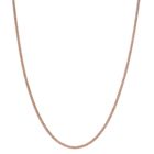 Lykka Basics 9K 1,4 mm pansar roseguld kedja 46 cm