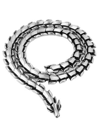 Varia Design Wolf Viking Silver halsband
