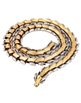 Varia Design Wolf Viking Silver/Gold halsband