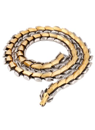 Varia Design Wolf Viking Silver/Gold halsband