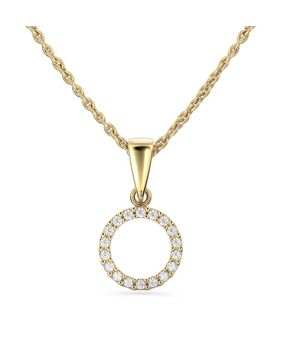 Festive Saturnus diamant hängsmycke 620-009R-KK