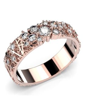 Festive Routa Rakka diamantring 627-033-PK