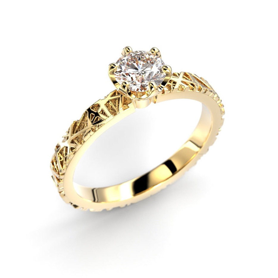 Festive Thelma 111-100-kkvk rivitimanttisormus