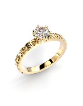 Festive Routa Ikirakka 0.50 ct diamantring 14-628-050-KK
