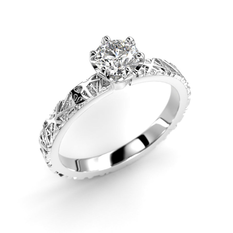 Festive Routa Ikirakka 0.50 ct diamantring 14-628-050-VK-LABGVS1