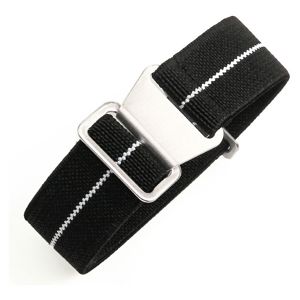 Tiera flexibelt paranato-klockarmband svart-vitt main product photo