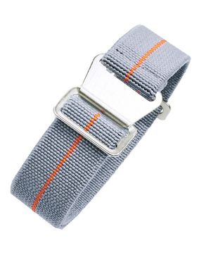 Tiera flexibelt paranato-klockarmband grått-orange