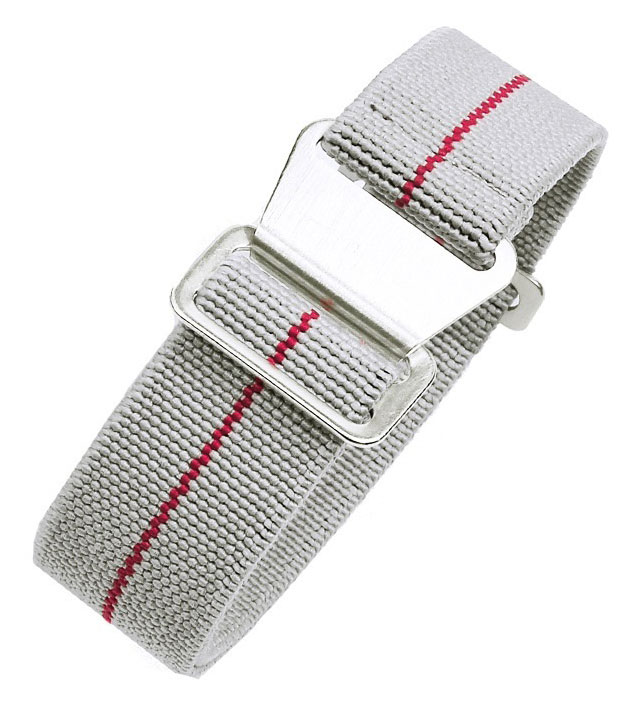 Tiera flexibelt paranato-klockarmband grått-rott