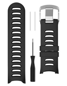 Tiera Garmin Forerunner 610 klockarmband svart