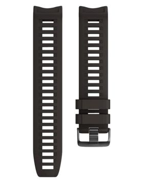 Tiera Garmin Instinct silikonklockarmband svart