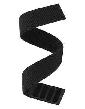 Tiera Garmin Fenix nylonband svart 26 mm