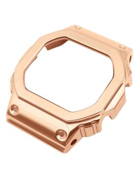 Tiera Casio GWM5610 tillbehör stålbezel roseguld