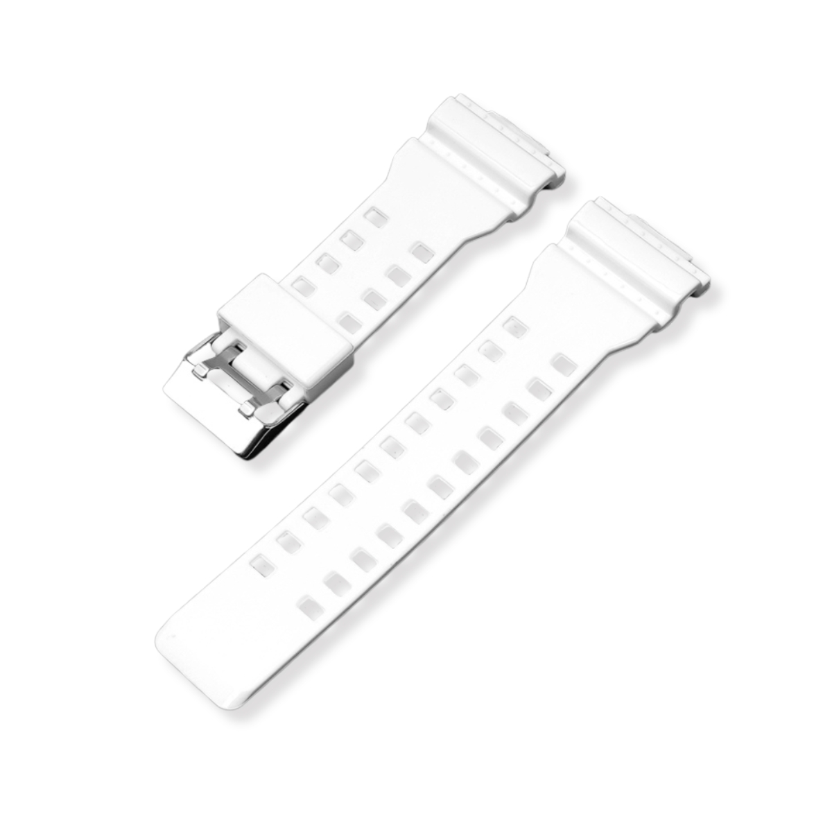 Tiera Casio GD-100/110/120 -serie klockarmband vitt