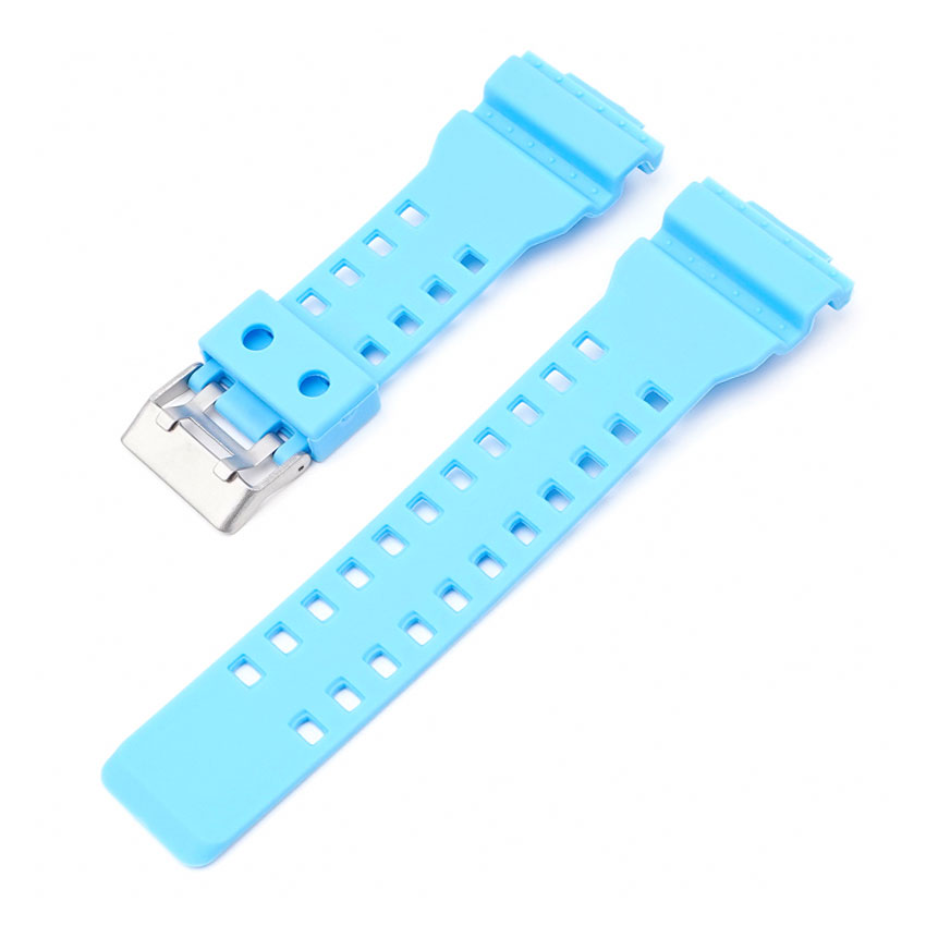 Tiera Casio GAW-100 och GA-X100 -serie klockarmband matt ljusblått