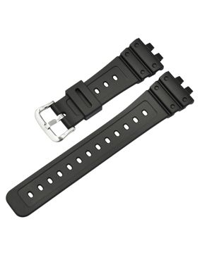 Tiera Casio GMW-B5000 klockarmband svart + silverfärgat spänne