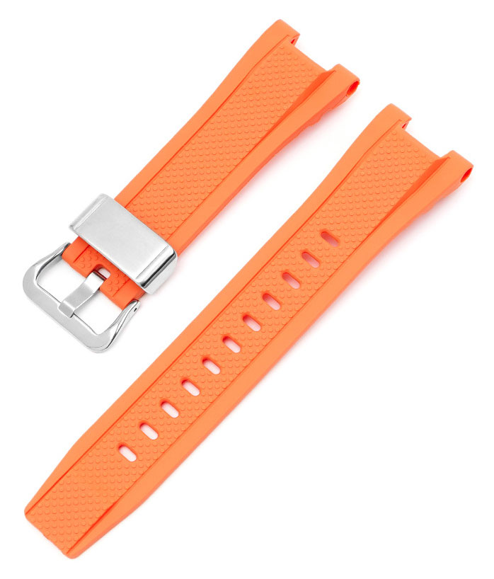 Tiera Casio G-Steel serie silikonklockarmband orange