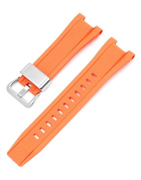 Tiera Casio G-Steel serie silikonklockarmband orange