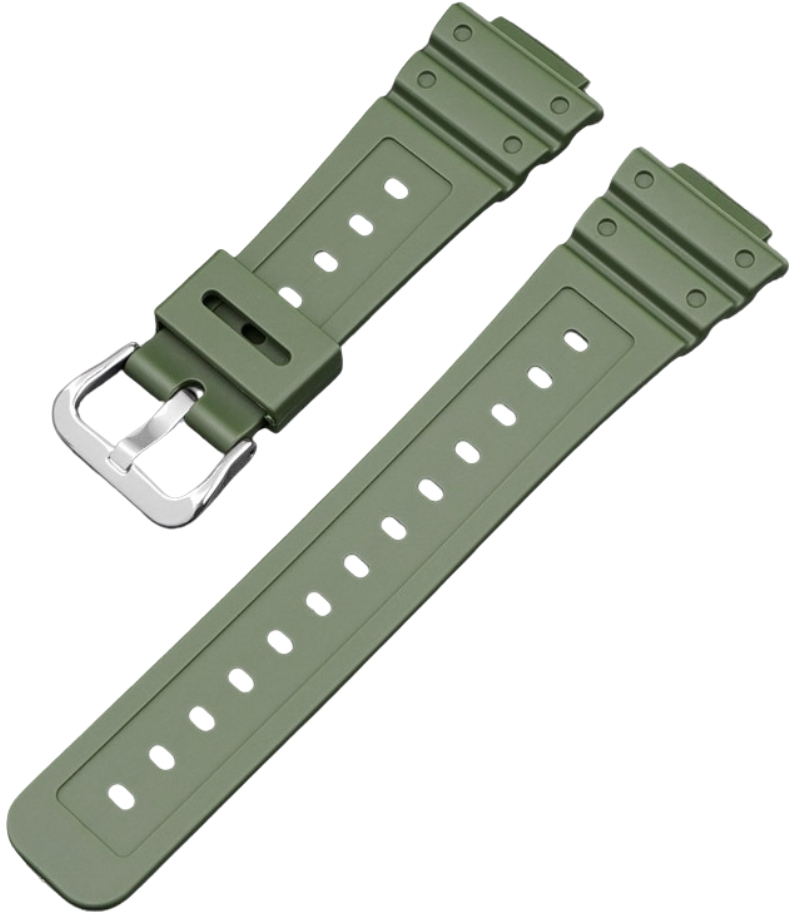 Tiera Casio DW-5600 serie klockarmband grönt