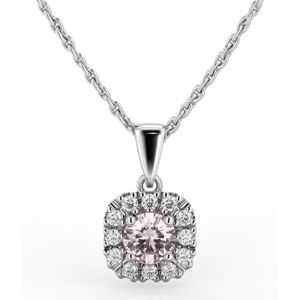 Festive Josefiina morganit diamanthängsmycke 632-042M-VK main product photo