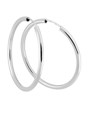 Lykken Casuals silverörhängen 3 x 50 mm