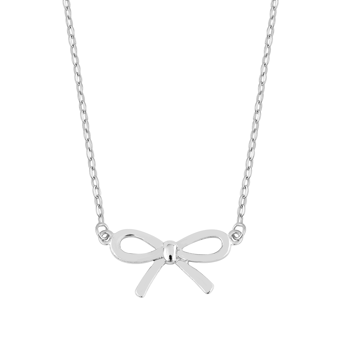 Lykka Symbols rosett silverhalsband 