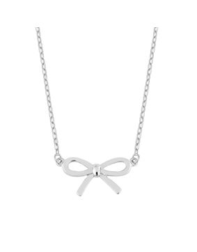 Lykken Symbols rosett silverhalsband