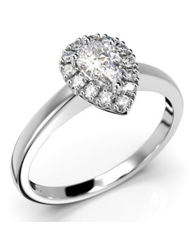 Festive Penelope halo-diamantring 640-043-VK