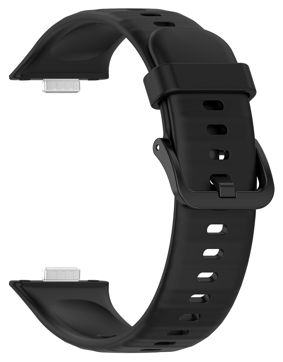 Tiera Huawei Watch Fit 3 silikonarmband svart
