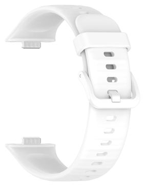 Tiera Huawei Watch Fit 3 silikonarmband vit