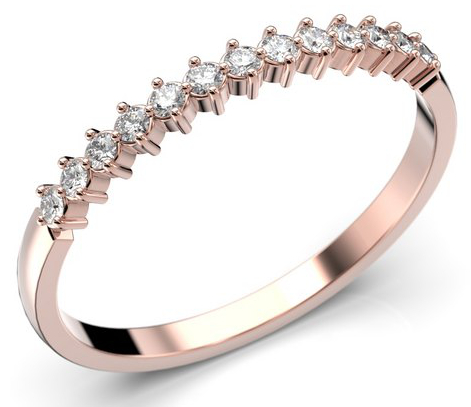 Festive Frida allians diamantring 649-013-PK