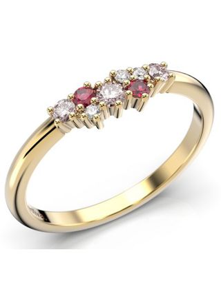 Festive Nadja Pink diamant carmosering 650-018P-KK