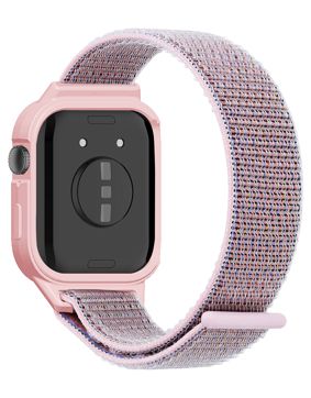 Tiera Huawei Watch Fit 3 rosa nailonarmband
