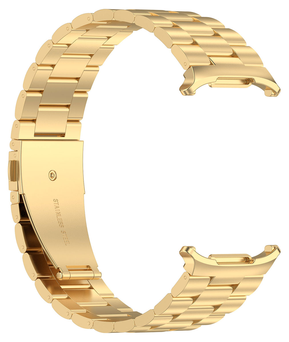 Tiera Samsung Galaxy Watch Ultra stålarmband guld