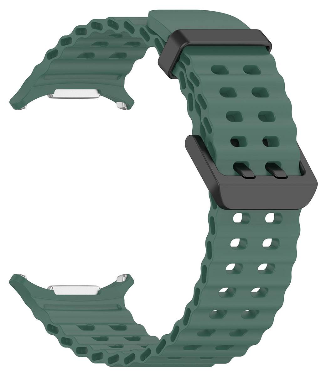 Tiera Samsung Galaxy Watch Ultra vihreä silikonarmband