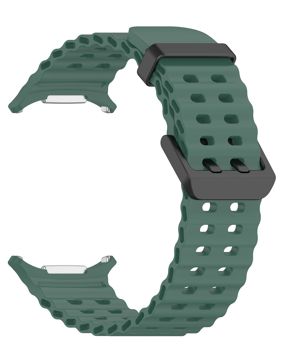Tiera Samsung Galaxy Watch Ultra vihreä silikonarmband