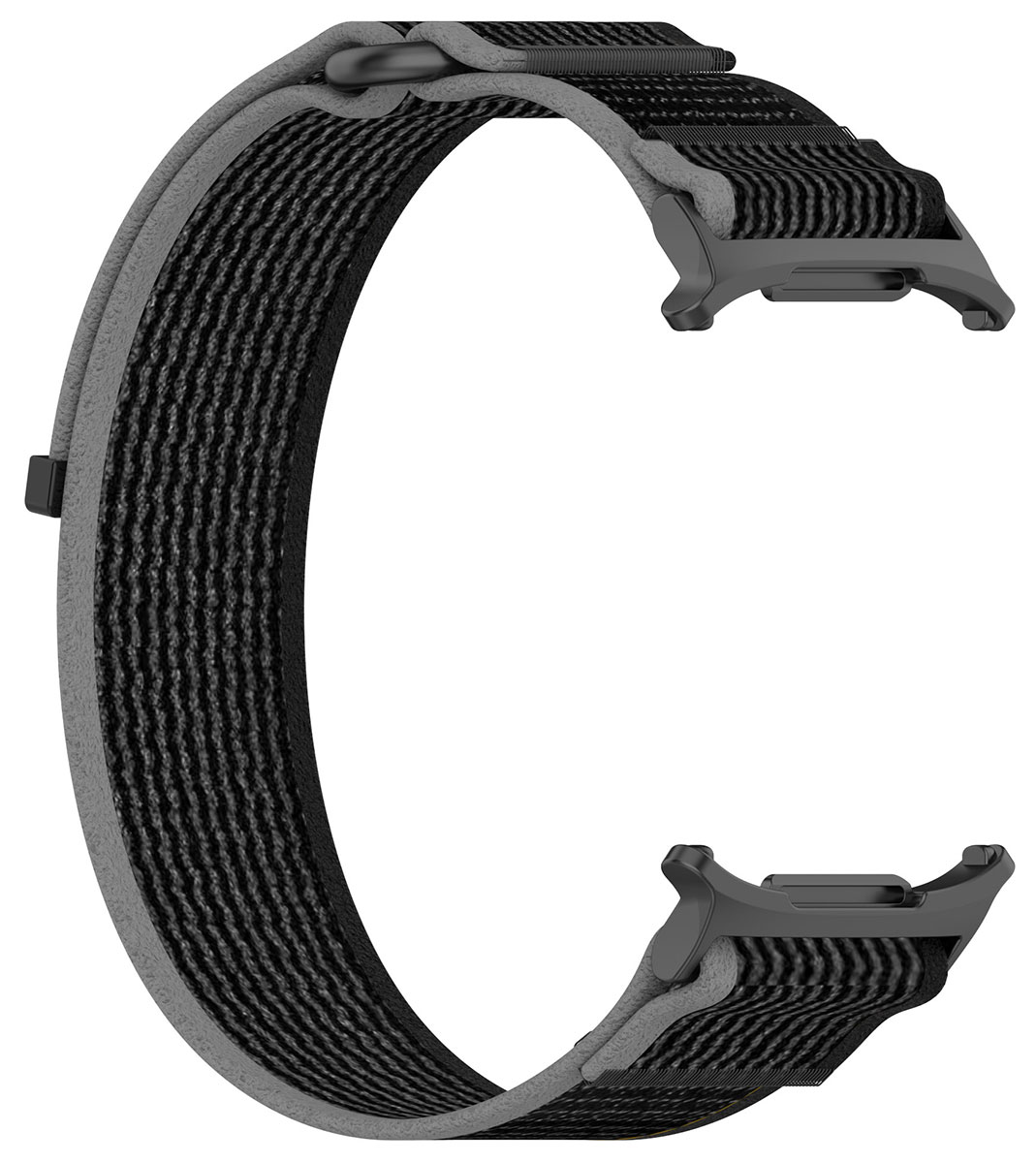 Tiera Samsung Galaxy Watch Ultra nailonarmband svart