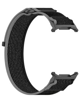 Tiera Samsung Galaxy Watch Ultra nailonarmband svart