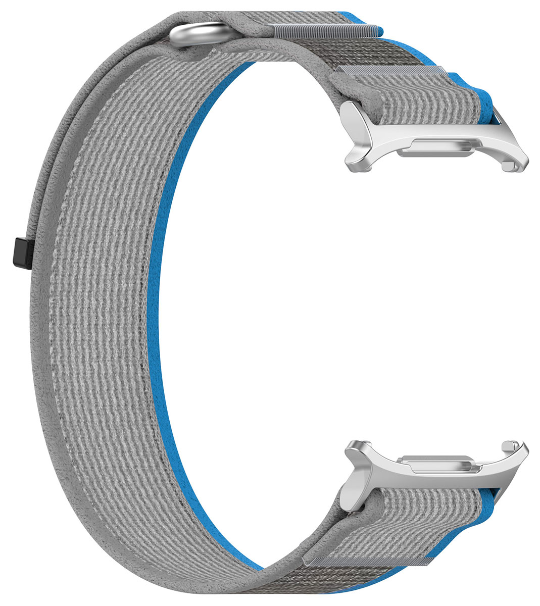 Tiera Samsung Galaxy Watch Ultra nailonarmband blå-grå