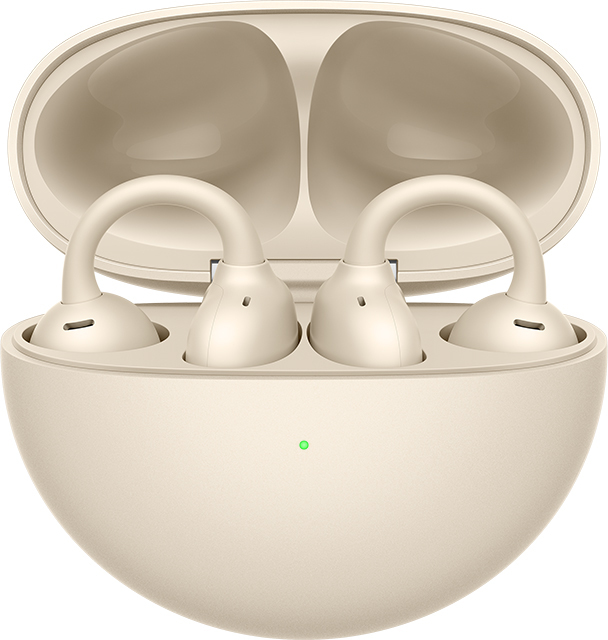 Huawei FreeClip Off-White Bluetooth-hörlurar