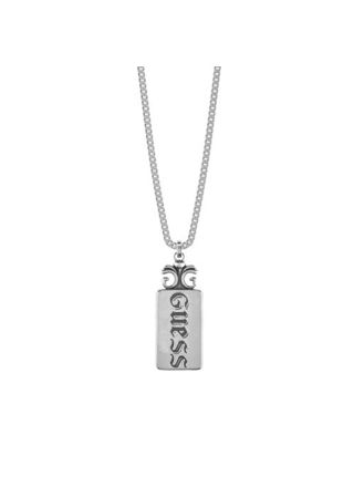 GUESS Rebel Rebel halsband med id-bricka JUMN05056JWAST/U
