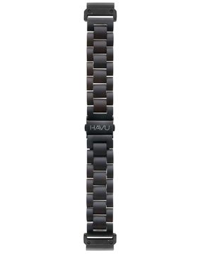HAVU Garmin QuickFit armband ebenholts 20 mm