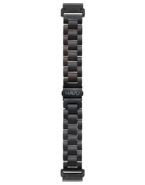 HAVU Garmin QuickFit armband ebenholts 22 mm