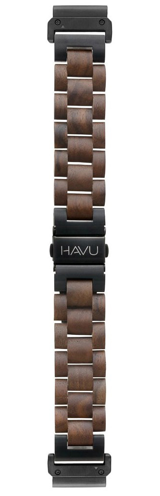 HAVU Garmin QuickFit armband valnöt 22 mm
