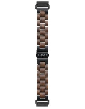 HAVU Garmin QuickFit armband valnöt 22 mm