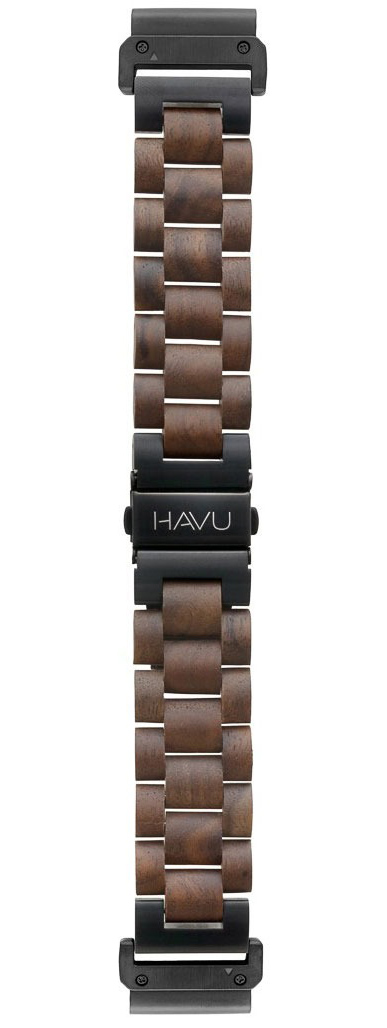 HAVU Garmin QuickFit armband valnöt 26 mm