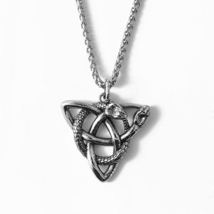 Lykka Viking Triquetra ormhalsband i stål 60cm main product photo