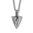 Lykka Viking Gungnir varg stålhalsband 60cm