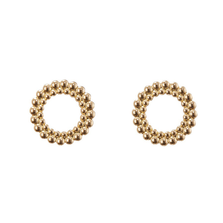 Kalevala Circle of Light stor örhängen i brons 3669485T  