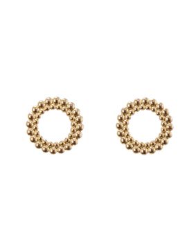 Kalevala Circle of Light stor örhängen i brons 3669485T