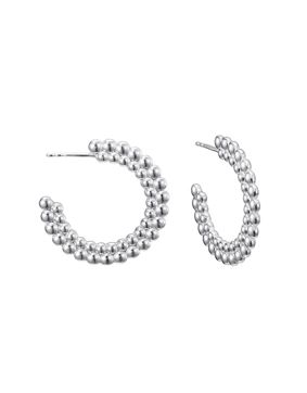 Kalevala Circle of Light creole örhängen silver 2669486T